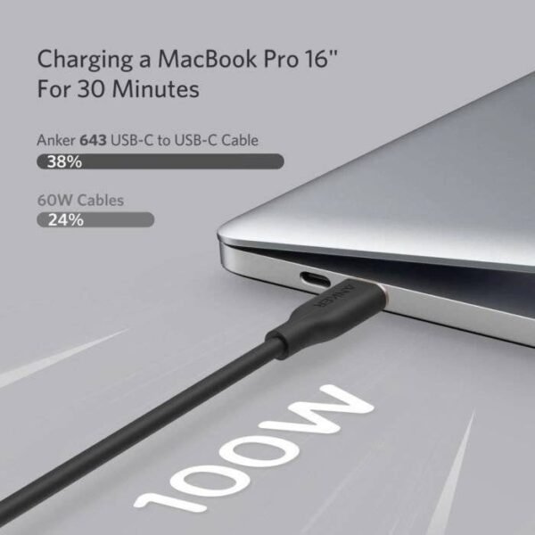 a8553h12_pl_cable_blk1.jpg Anker USB-C to USB-C Cable (Flow, Silicone)